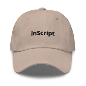 inScript Dad Hat