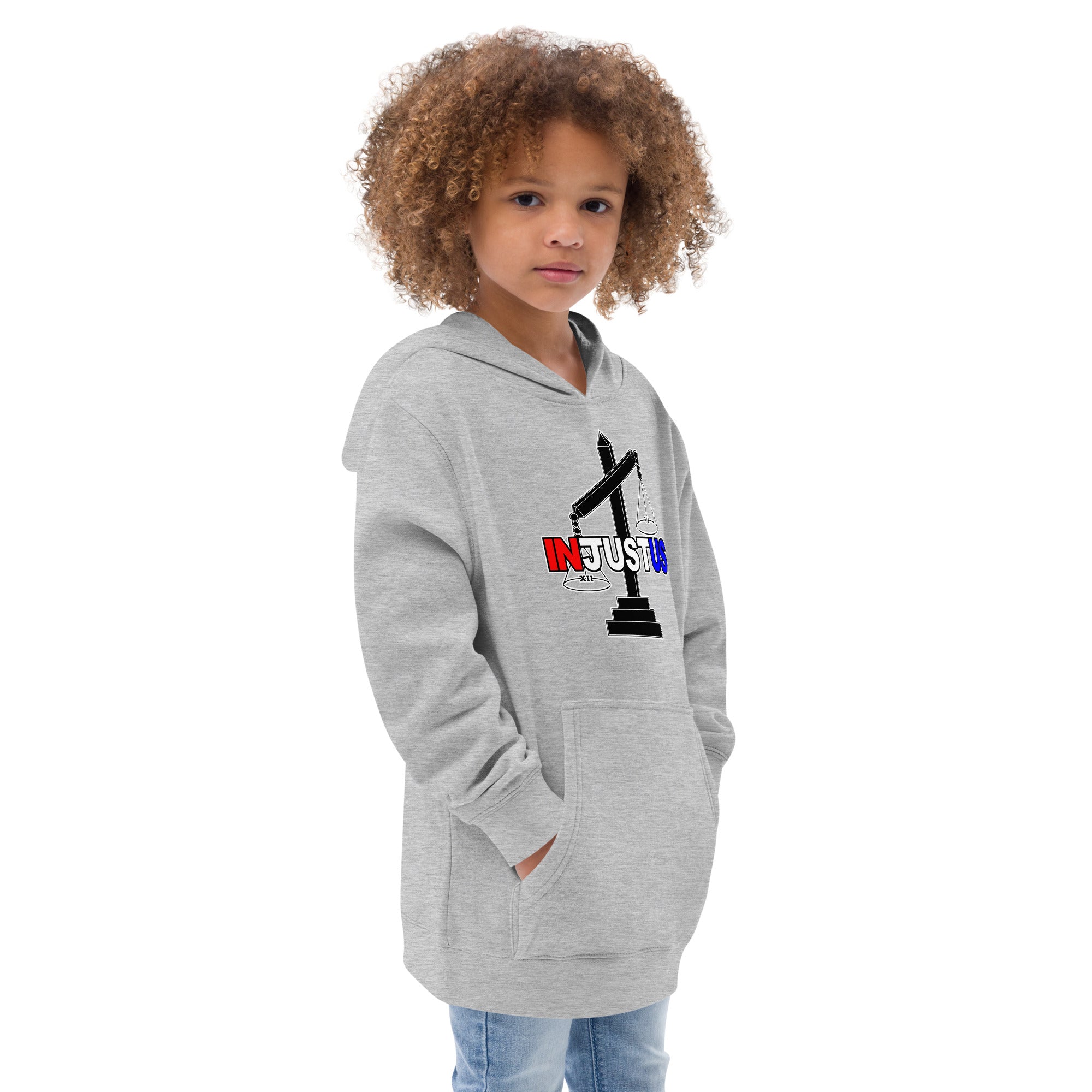 Kids INJUSTUS fleece hoodie