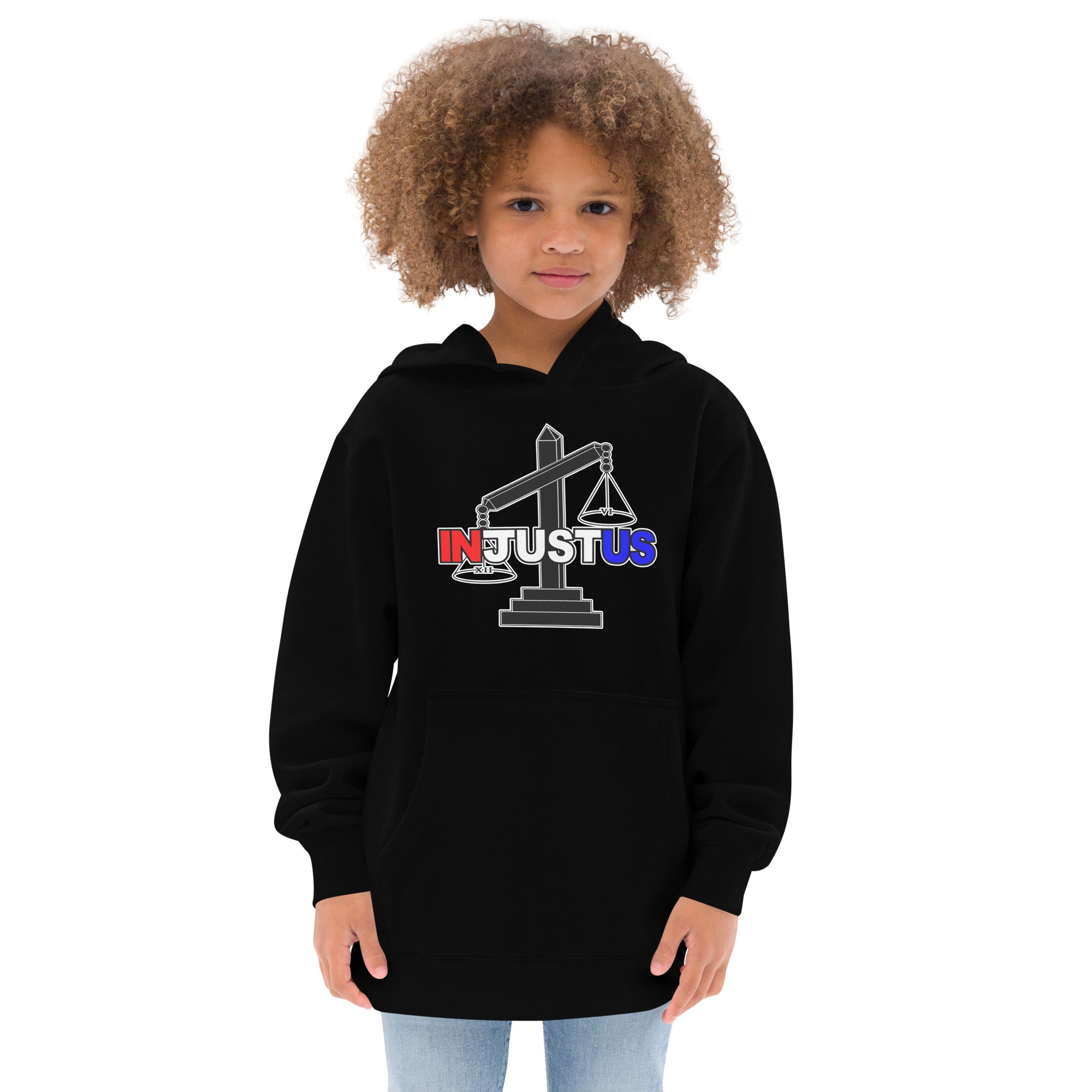 Kids INJUSTUS fleece hoodie