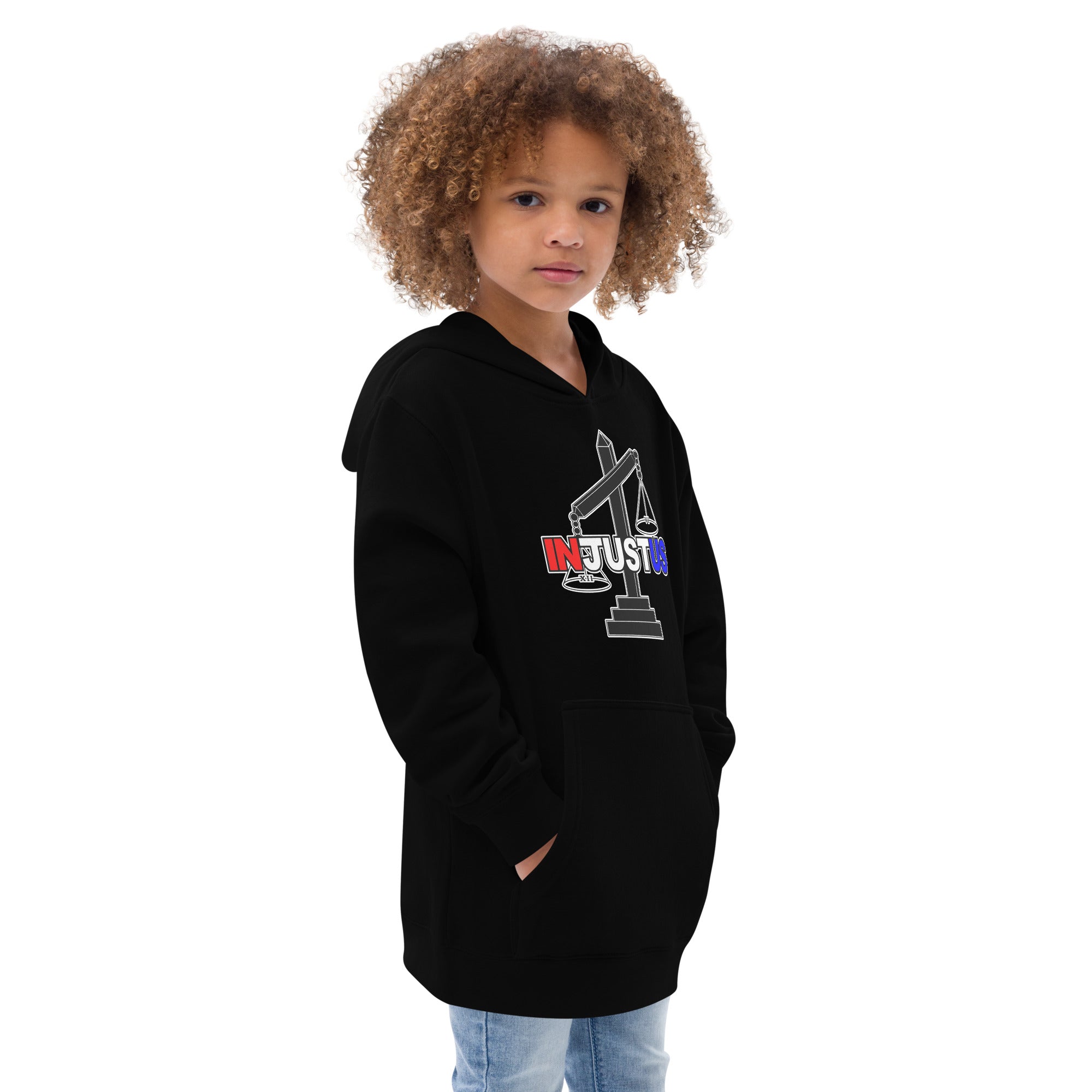 Kids INJUSTUS fleece hoodie