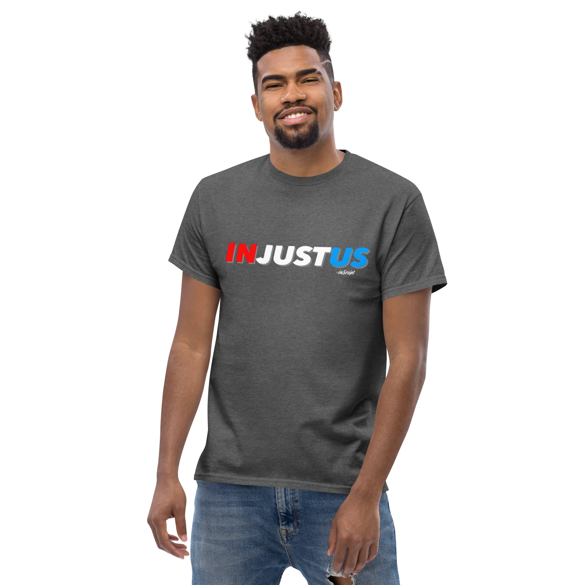 INJUSTUS Adult Graphic Tee