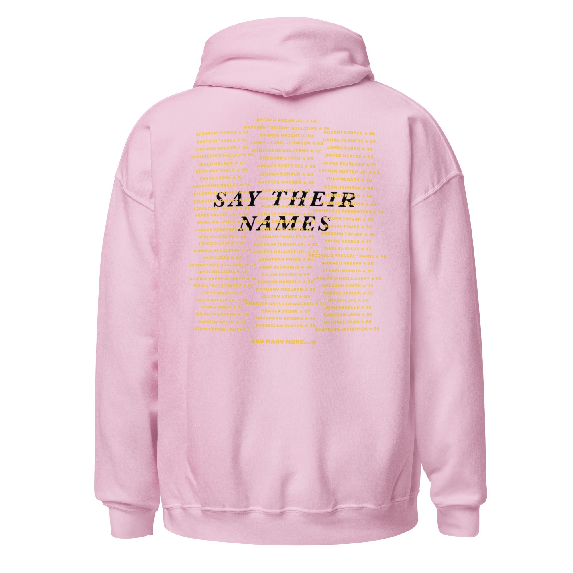 "Say Their Names" INJUSTUS Hoodie