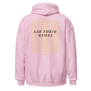 "Say Their Names" INJUSTUS Hoodie