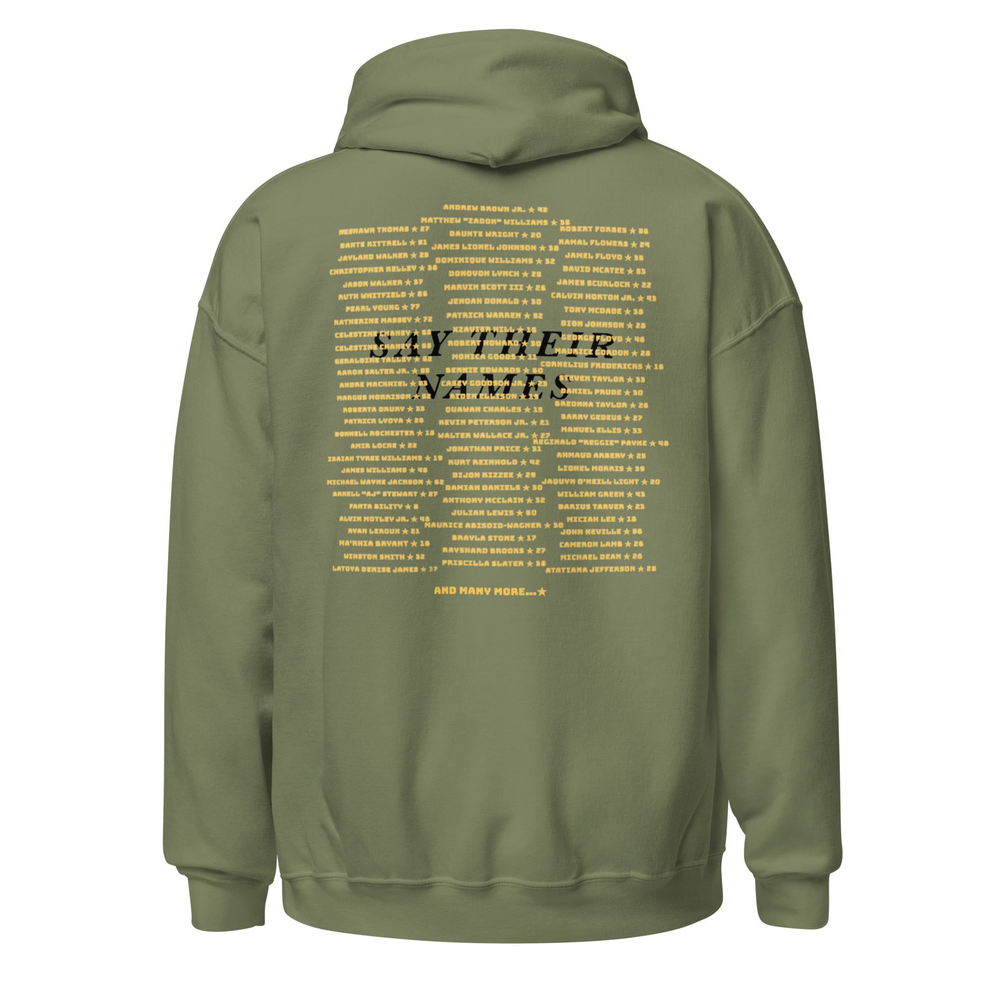 "Say Their Names" INJUSTUS Hoodie